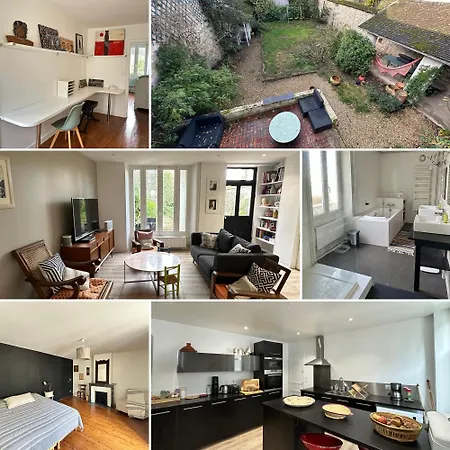 Maison Familiale-jardin-50m Du Loing-tout A Pieds Holiday home *